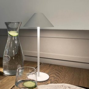 LED Bordlampe Era, Hvid