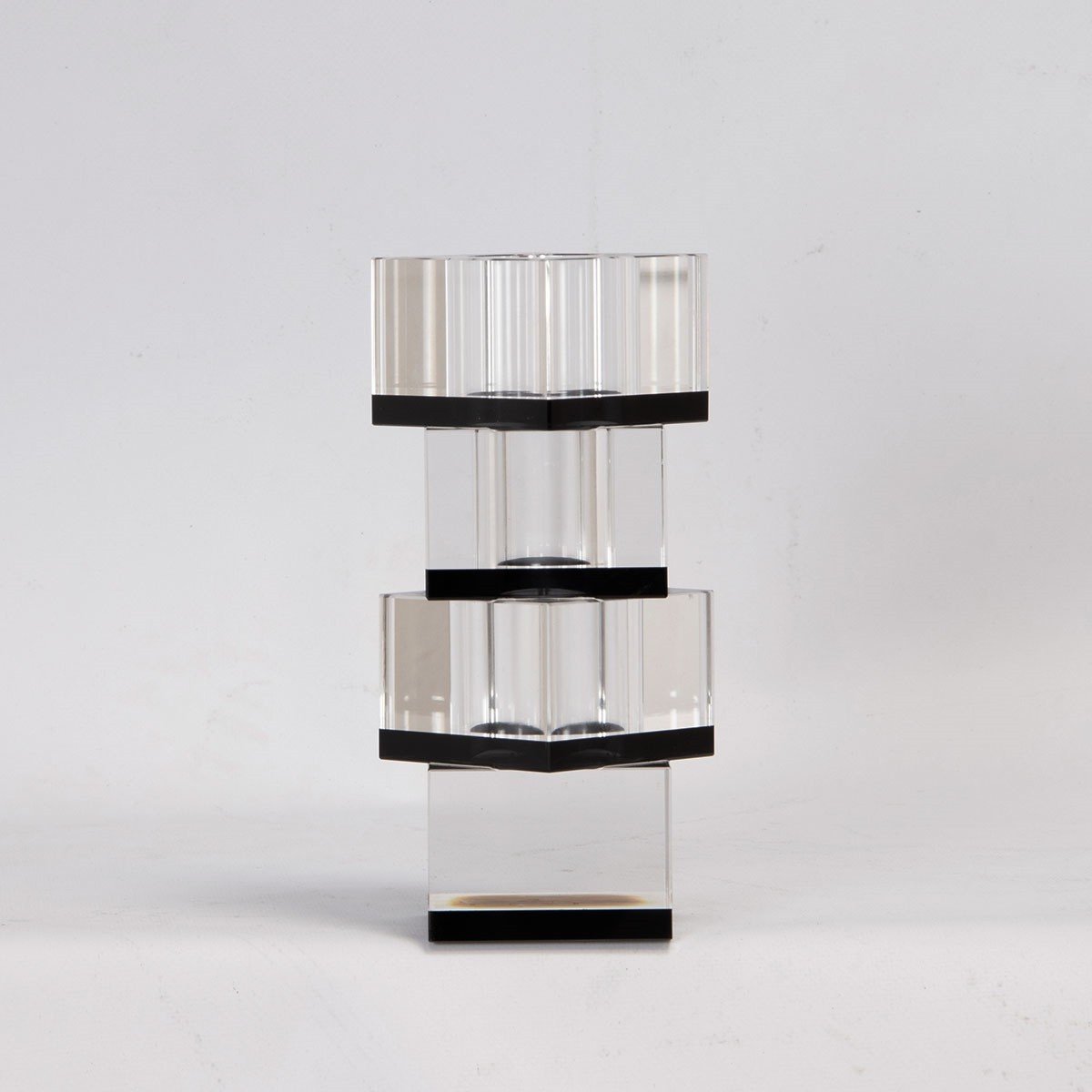 Vase - Flora, sort (Restparti)