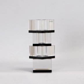Vase - Flora, sort (Restparti)