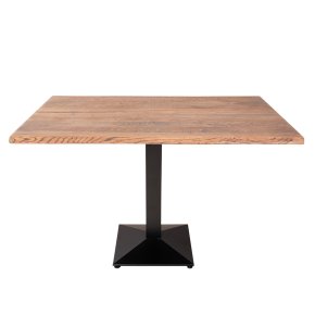 Caf�-/bar-/sofabord i massiv eg - 110 x 72 cm - valgfri farve (Curve)