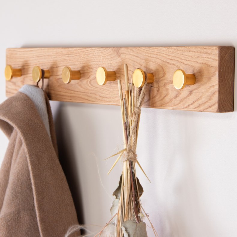 Knager�kke, valgfri farve - 6 kroge, Guld