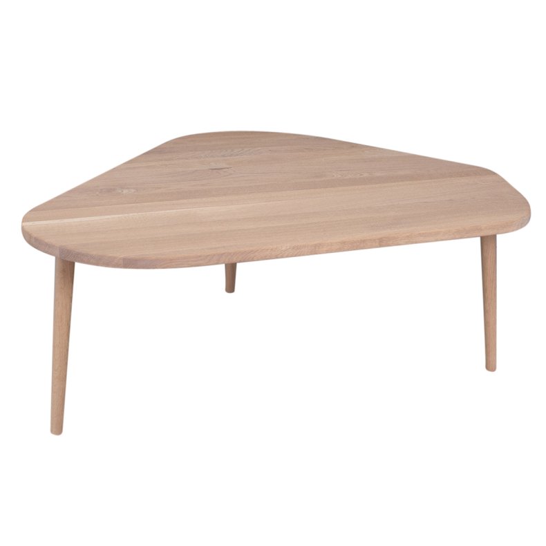 Sofabord i massiv eg - 120 x 80 cm - valgfri farve (Organic)