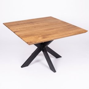 Vidar 80x80x3cm.  sofabordplade i massiv eg - 8 valgfri farve 