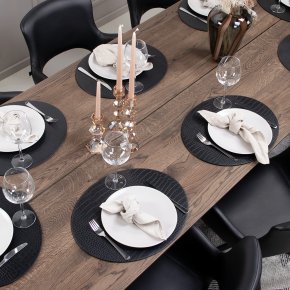 Plankebord i massiv eg - 180 x 95 cm - valgfri farve (Vidar)