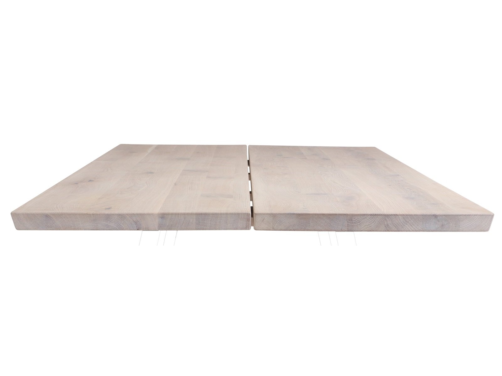 Caf�-/barbord i massiv eg - 140 x 80 cm - valgfri farve (Asta)