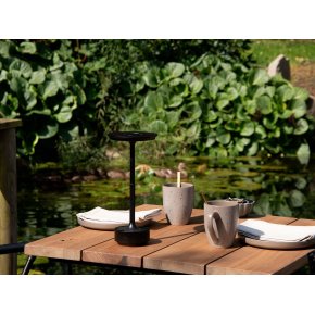 LED Bordlampe Ava, Sort