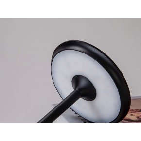 LED Bordlampe Ava, Sort