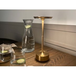 LED Bordlampe Ava, Guld