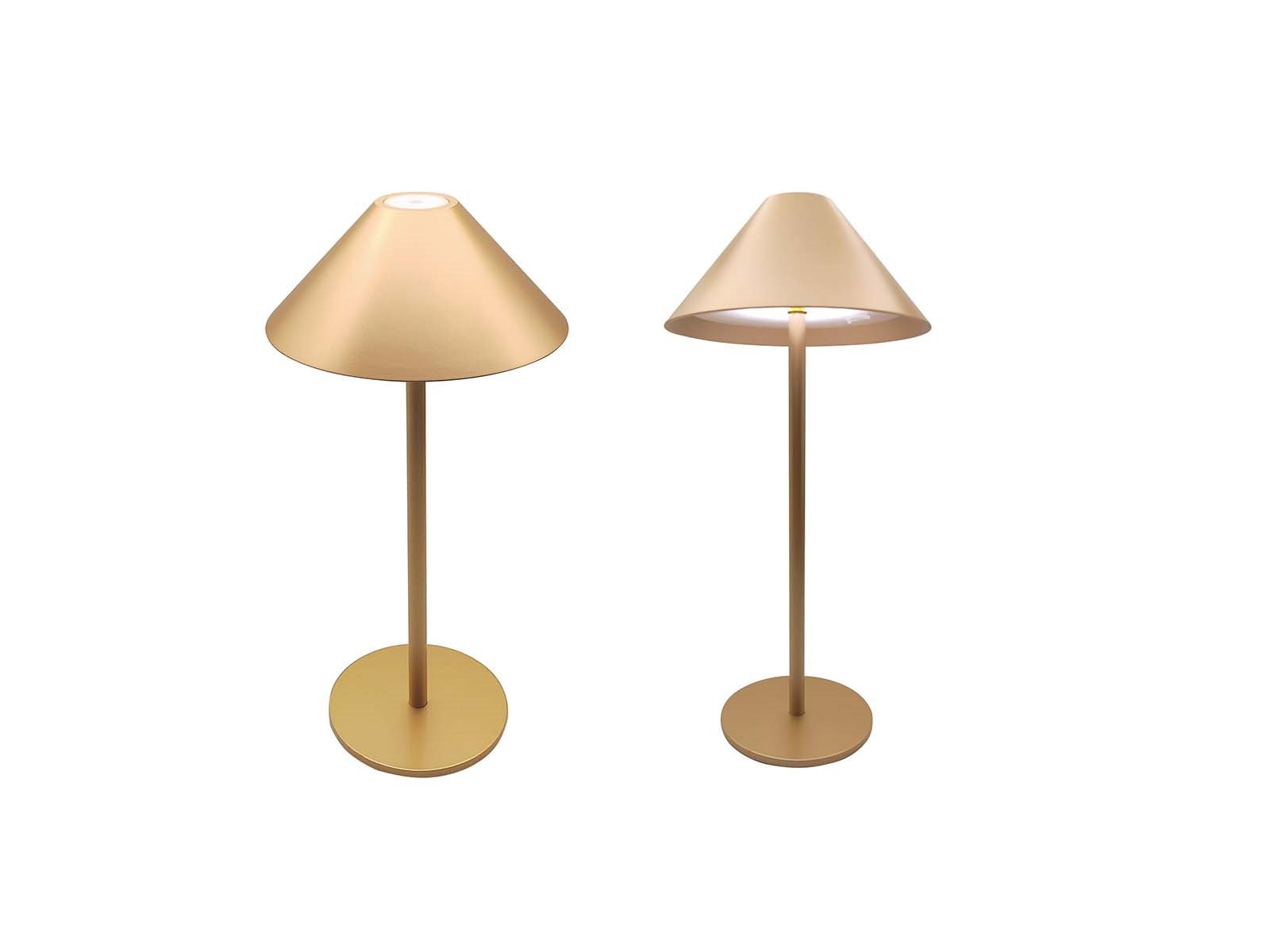 LED Bordlampe Era, Guld