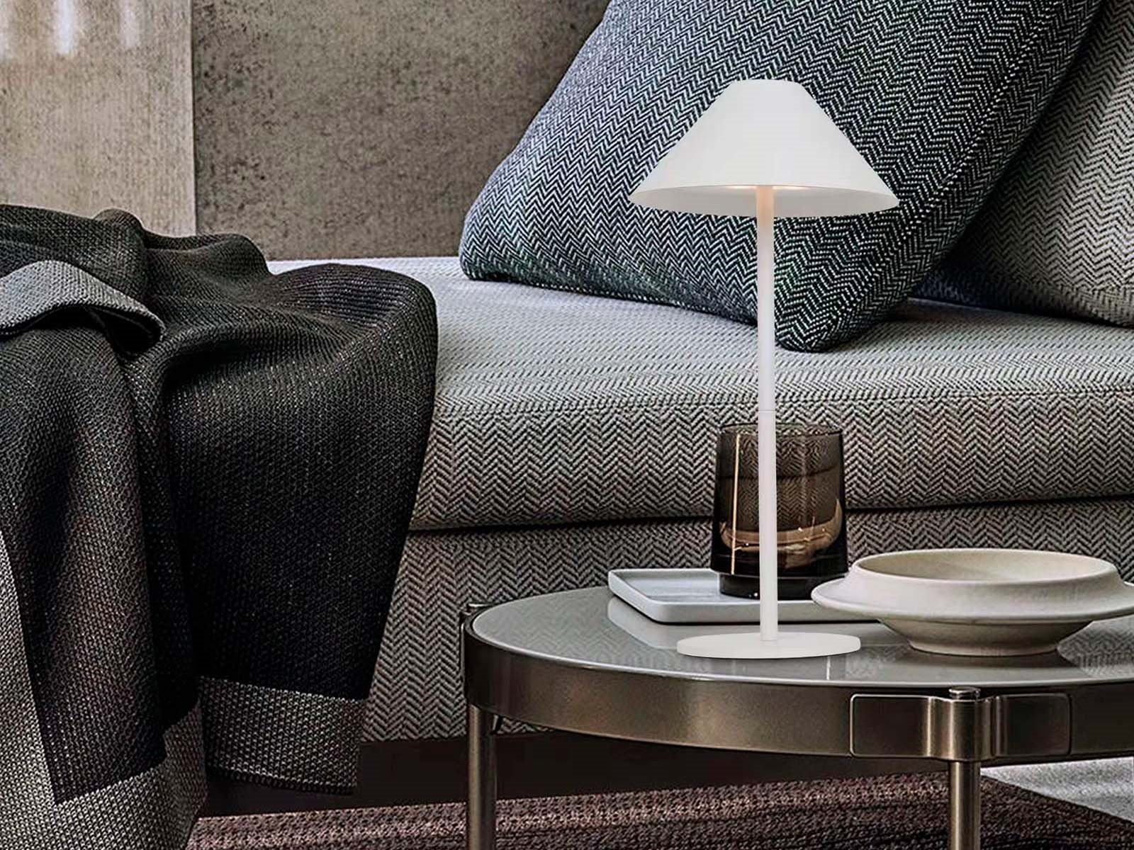 LED Bordlampe Era, Hvid