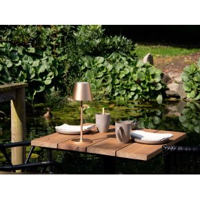 LED Bordlampe Klio, Guld