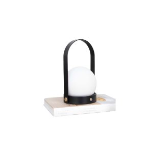 LED Bordlampe Dione, Sort