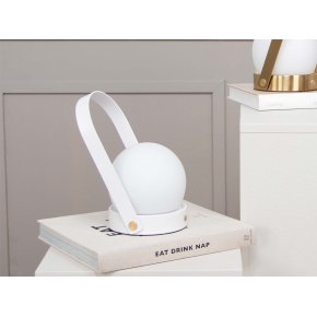 LED Bordlampe Dione, Hvid