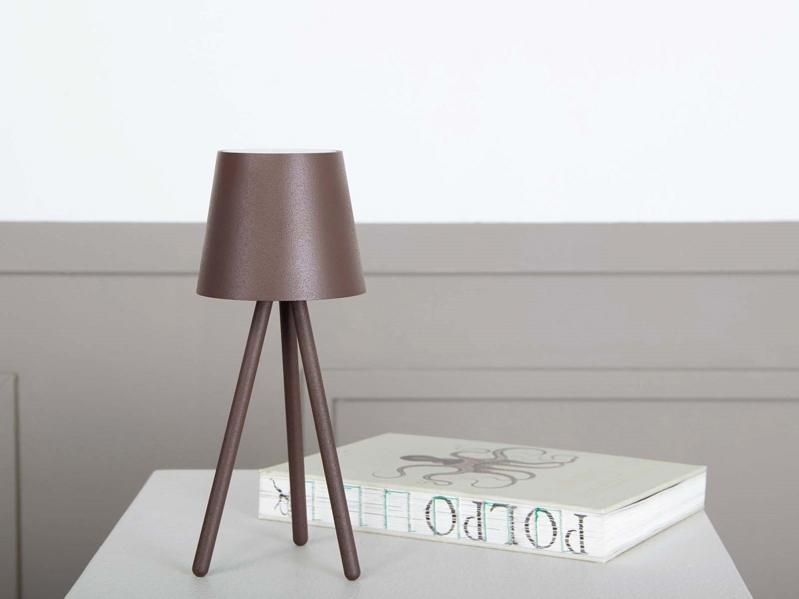 LED Bordlampe Zoe, Rust