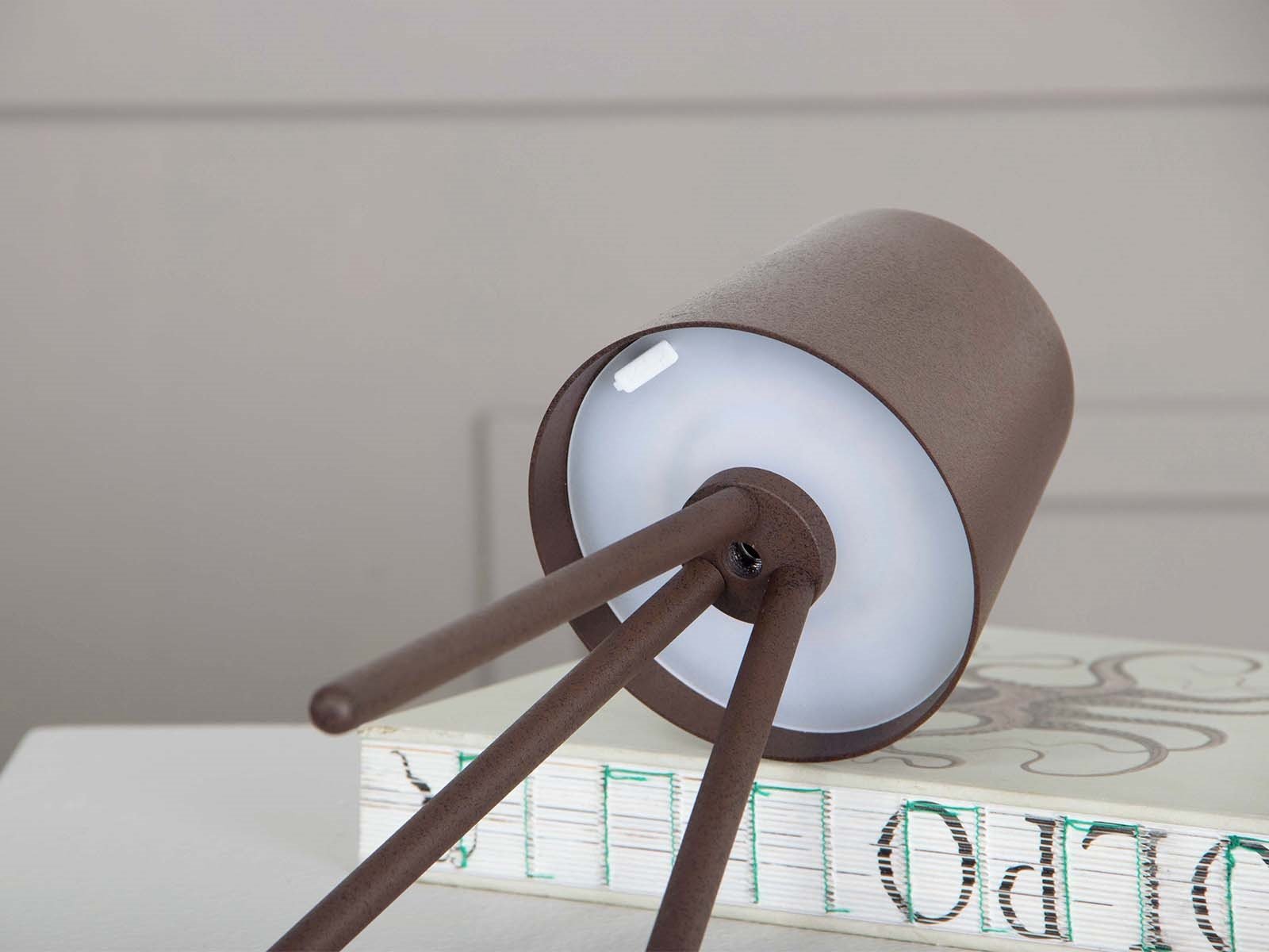 LED Bordlampe Zoe, Rust