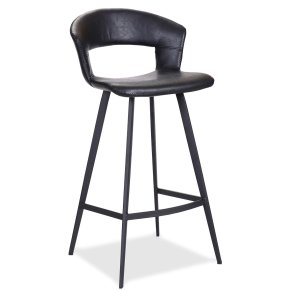 Barstol sort lav (Model: Tora)