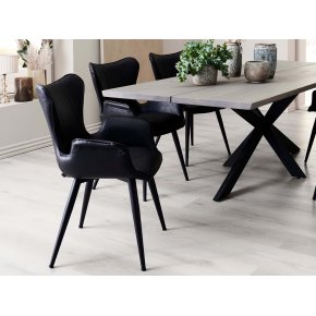 Spisebordsstol Sort (Model: Mist)