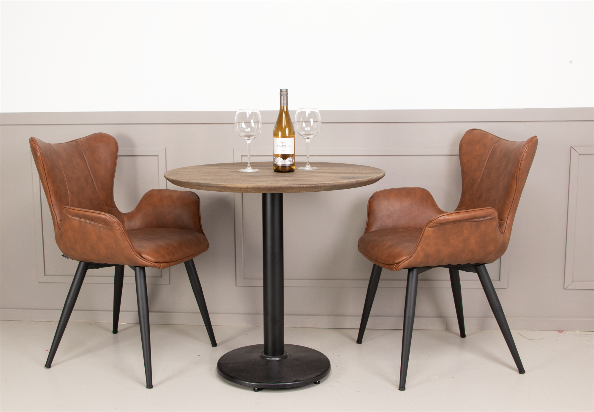 Spisebordsstol Cognac (Model: Mist)