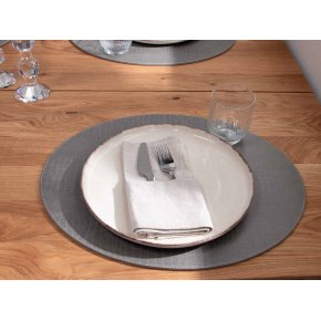 Oval d�kkeserviet - Gr� slange m�nster PU - HARD (Restparti)