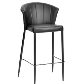 Barstol, sort (Model: Thor)