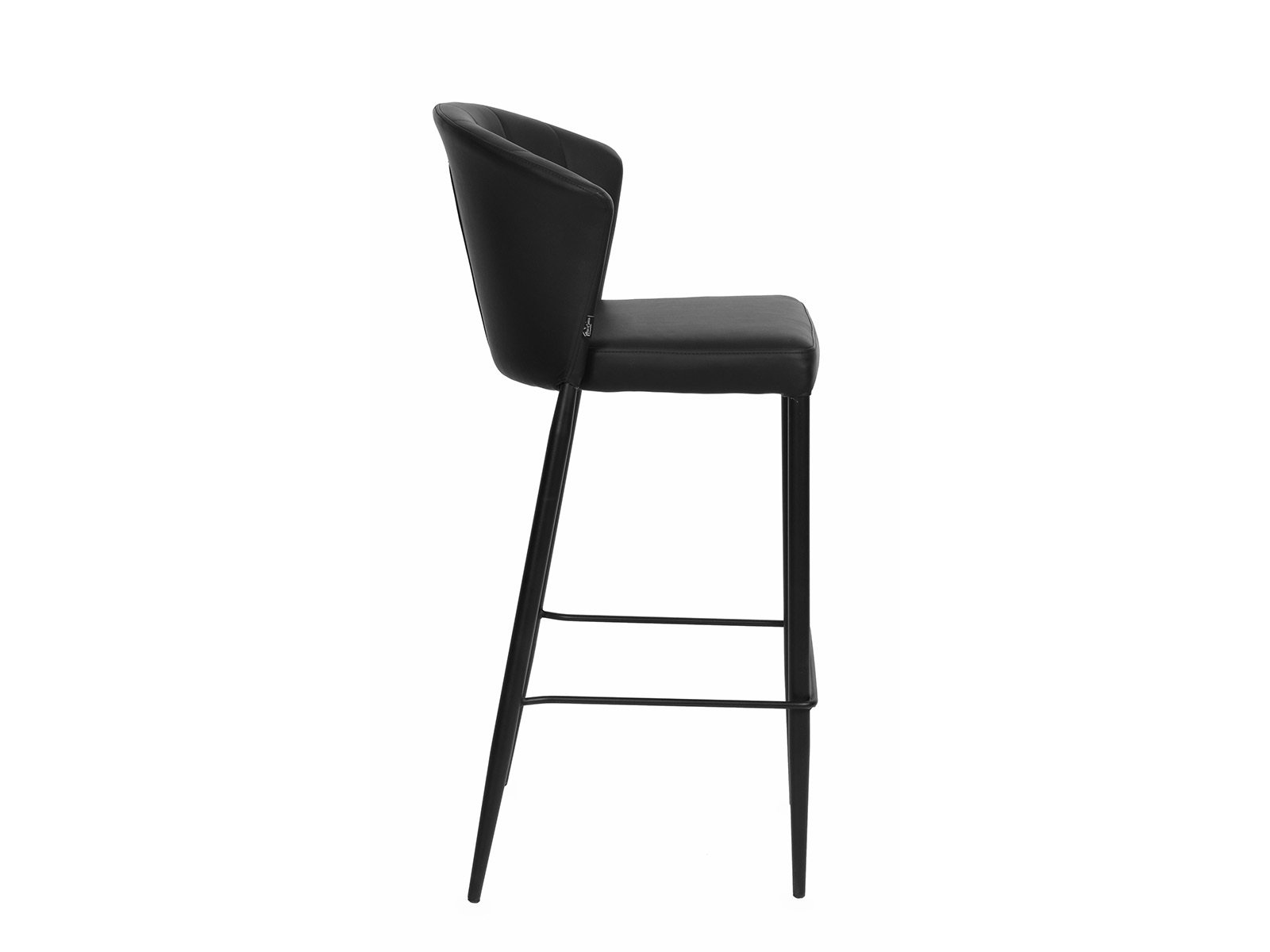 Barstol, sort (Model: Thor)