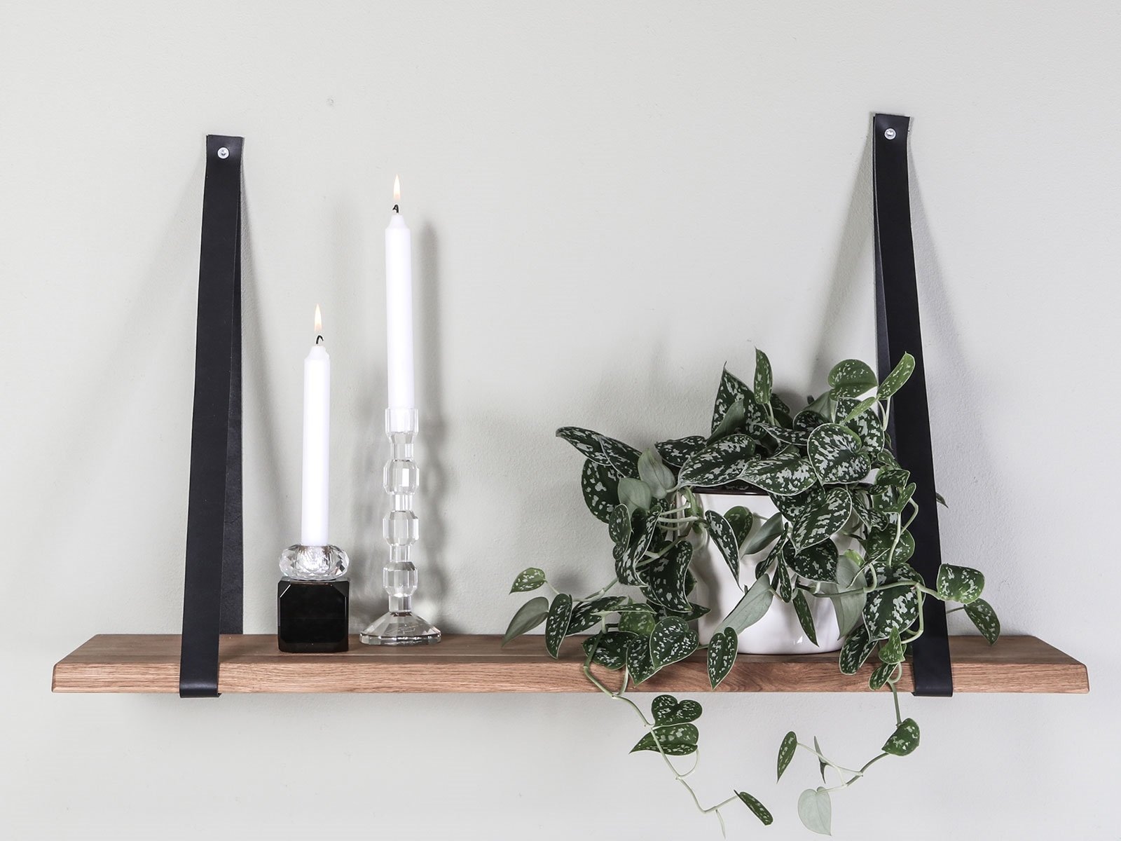 Krystal lysestage - Iris 25 cm (Restparti)