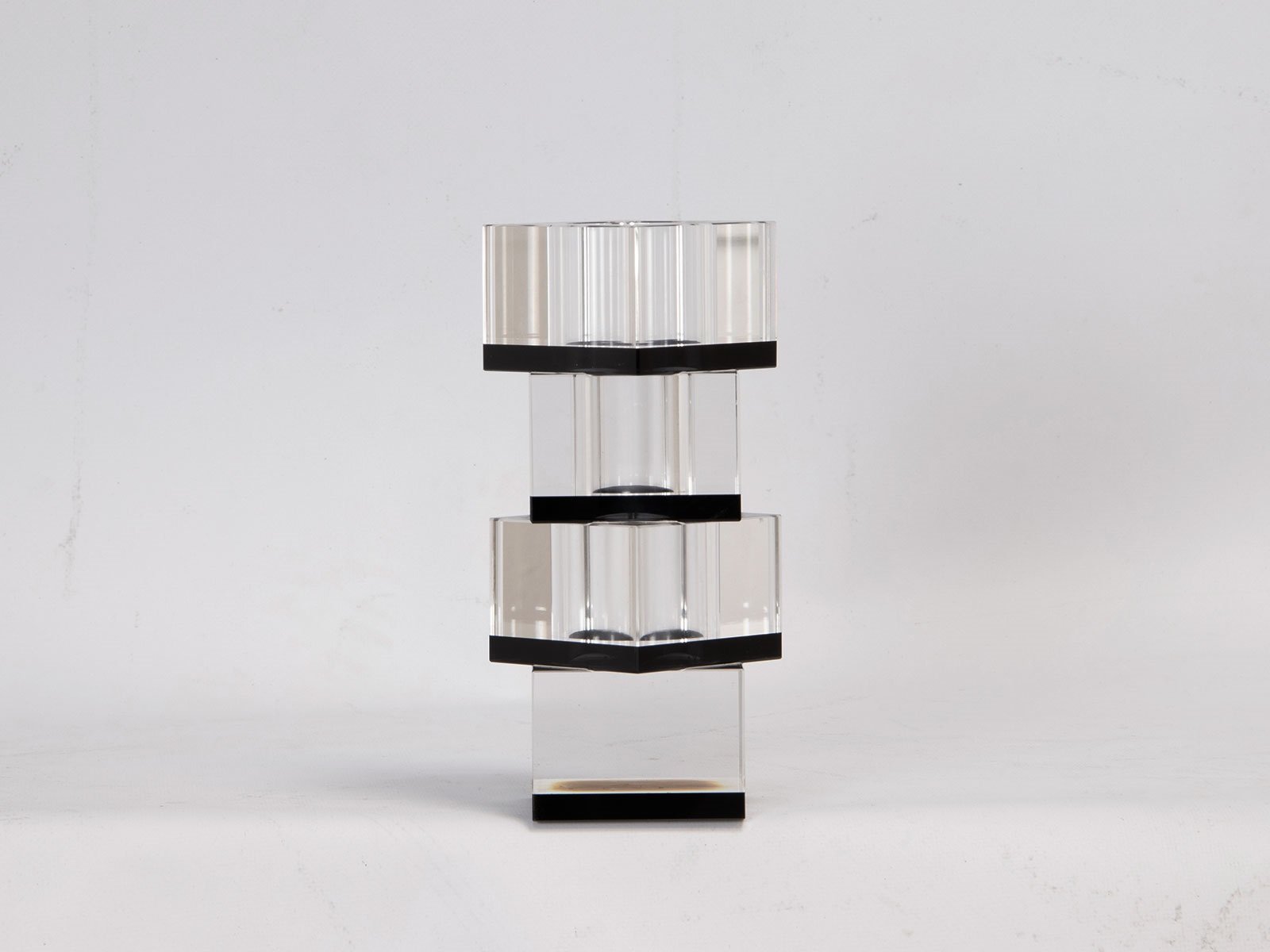 Vase - Flora, sort (Restparti)