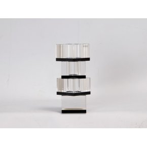 Vase - Flora, sort (Restparti)