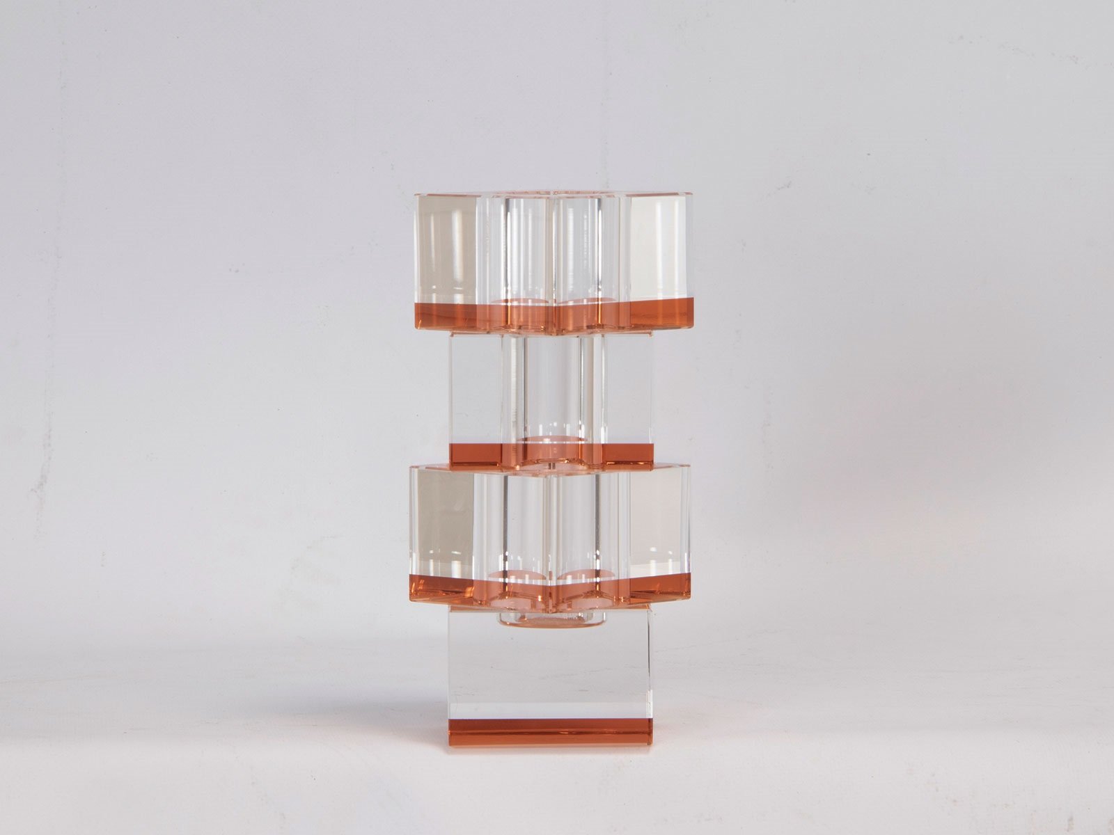 Vase - Flora, fersken (Restparti)