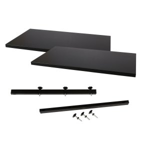 MDF till�gsplade 3x95x50cm s�t, sort