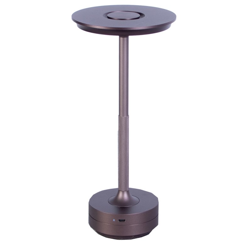 LED Bordlampe Ava, Mocca