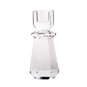 Klar krystal lysestage - Clematis (Restparti)