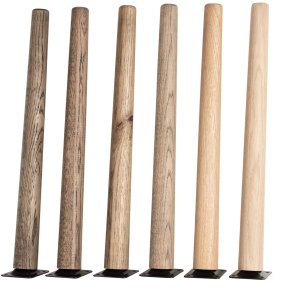 Sofabordben, eg, 48 cm (Model:Conical 48)