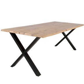 Plankebord i massiv eg - 180 x 95 cm - valgfri farve (Curve)