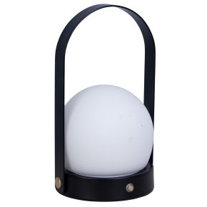 LED Bordlampe Dione, Sort