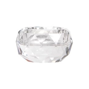 Krystal fyrfadsstage - Georgine, klar (Restparti)