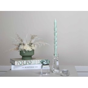 Klar krystal lysestage - Clematis (Restparti)