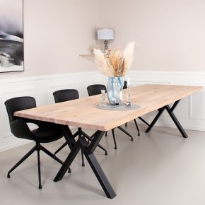 Plankebord i massiv eg - 200 x 103 cm - valgfri farve (Hugin)