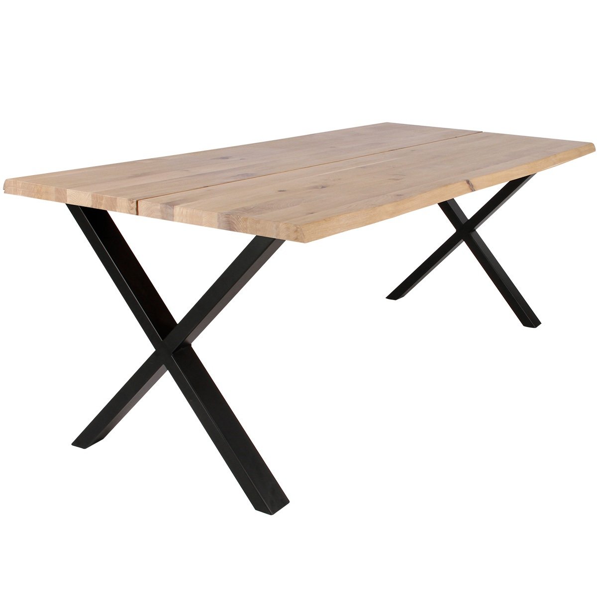 Plankebord i massiv eg - 250 x 103 cm - valgfri farve (Hugin)