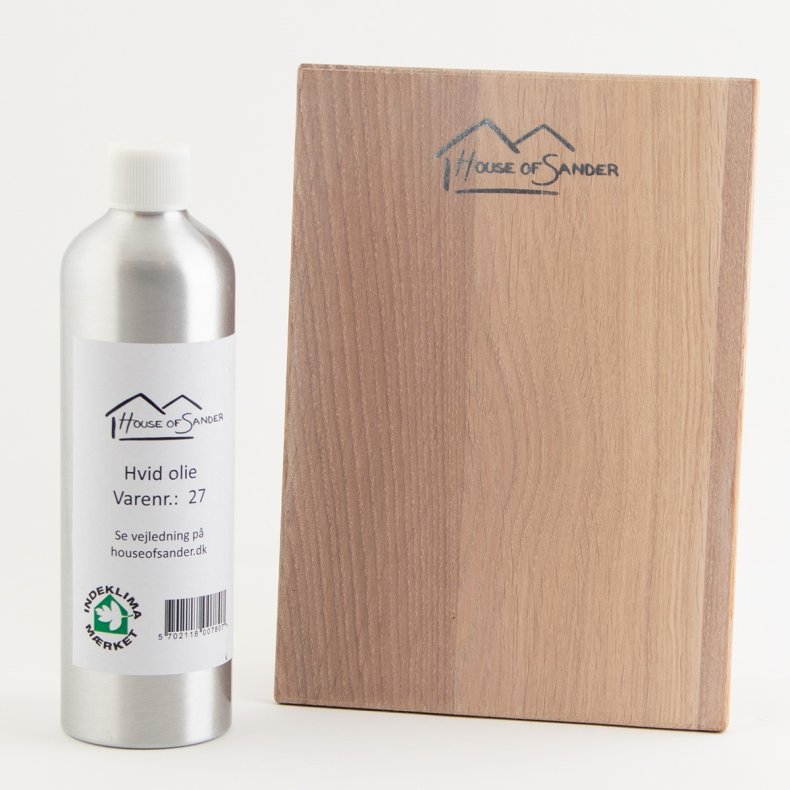 Hvid olie, 300ml flaske