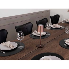 LED Bordlampe Klio, Mocca