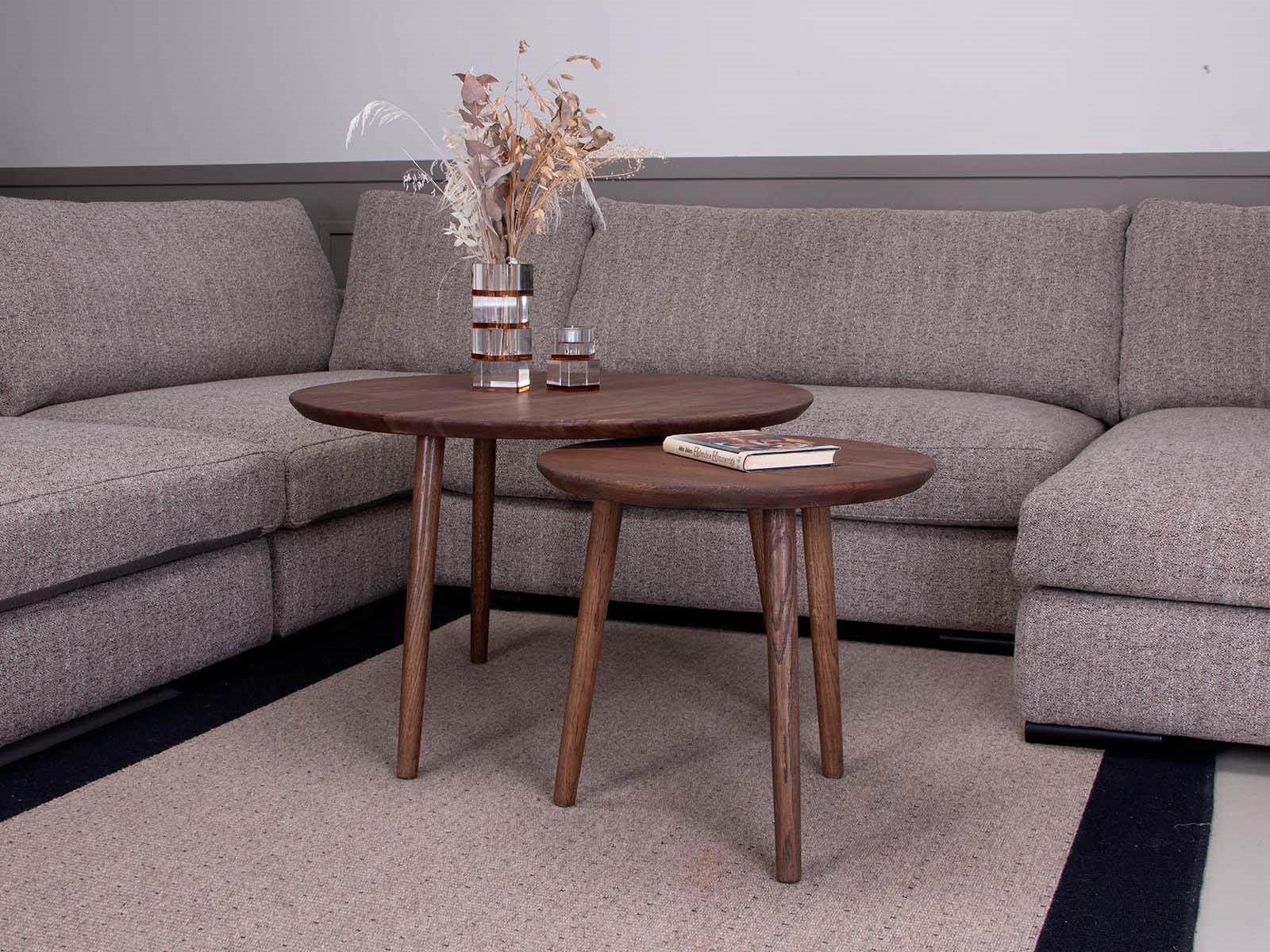 Sofabordben, eg, 48 cm (Model:Conical 48)