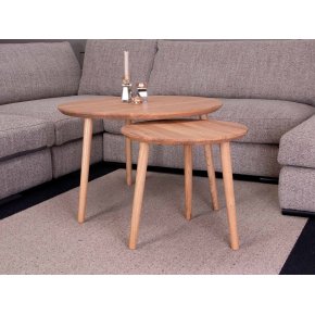 Sofabordben, eg, 48 cm (Model:Conical 48)