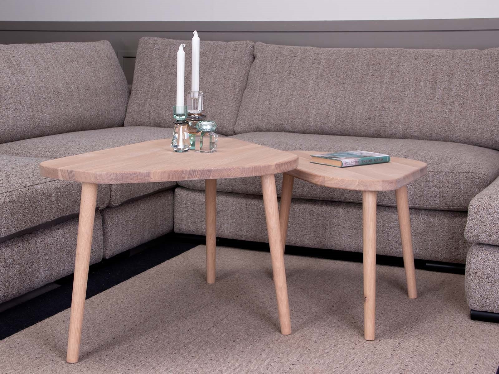 Sofabordben, eg, 48 cm (Model:Conical 48)