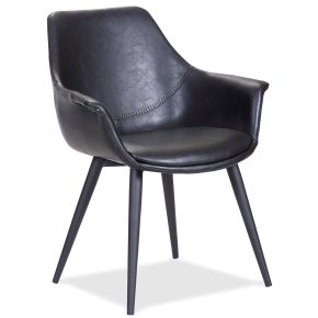 Spisebordsstol Sort (Model: Signe)
