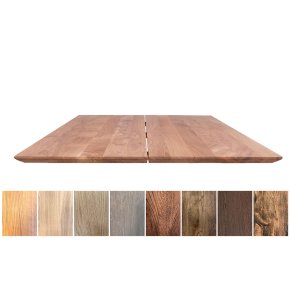 Caf�-/bar-/sofabord i massiv eg - 80 x 80 cm - valgfri farve (Vidar)